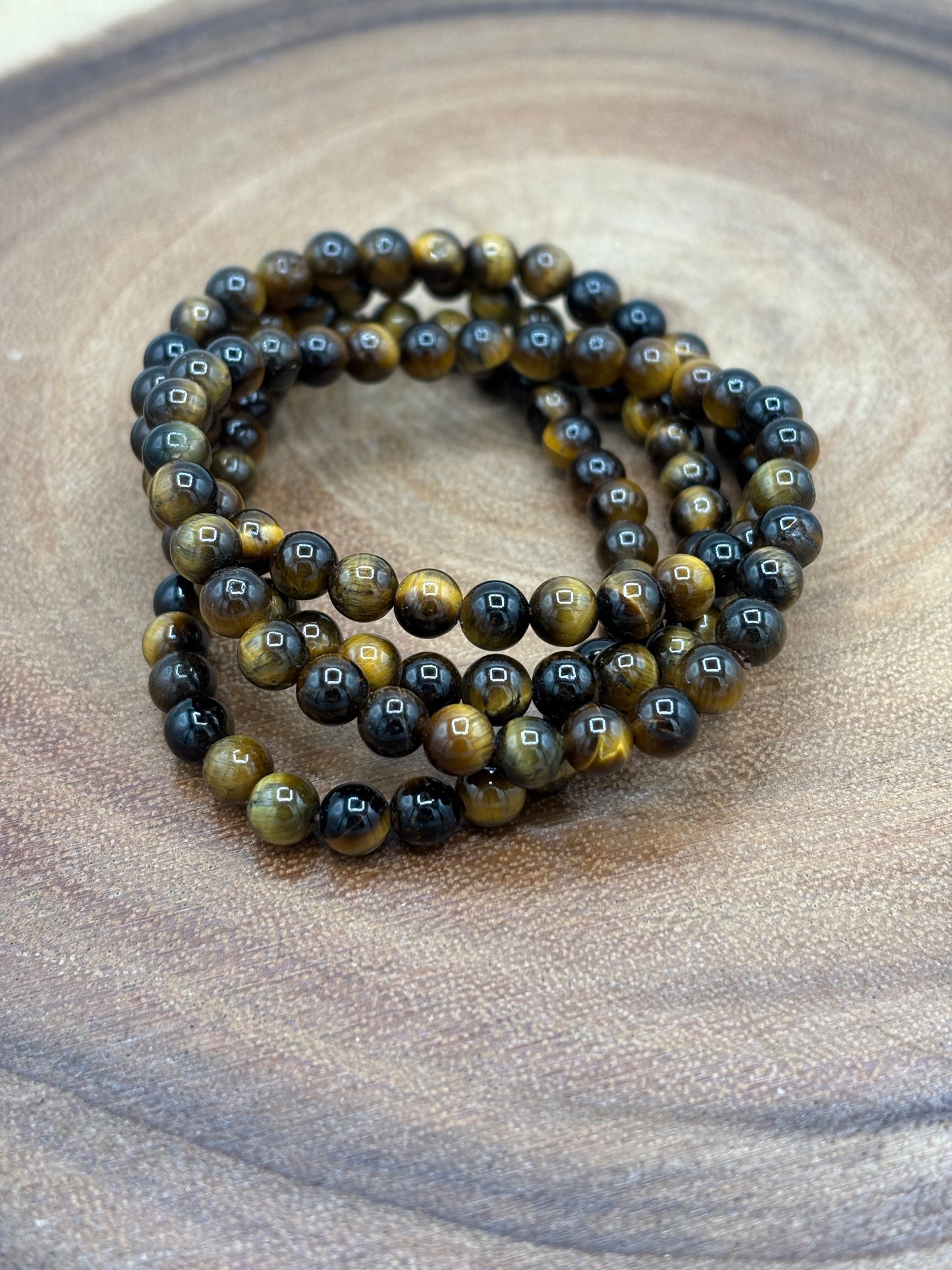 Yellow Tiger Eye Bracelet