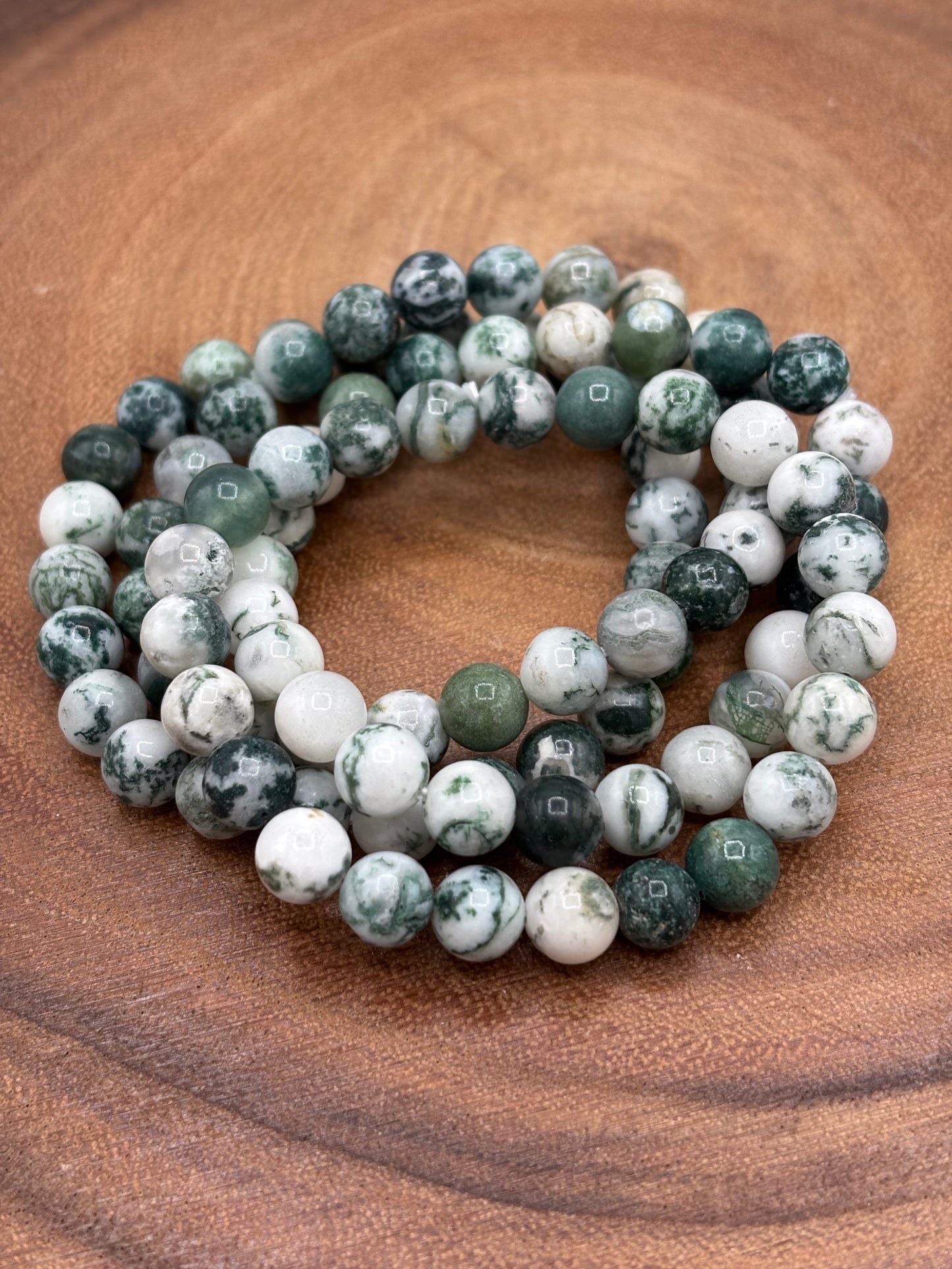 Moss Agate Bracelet