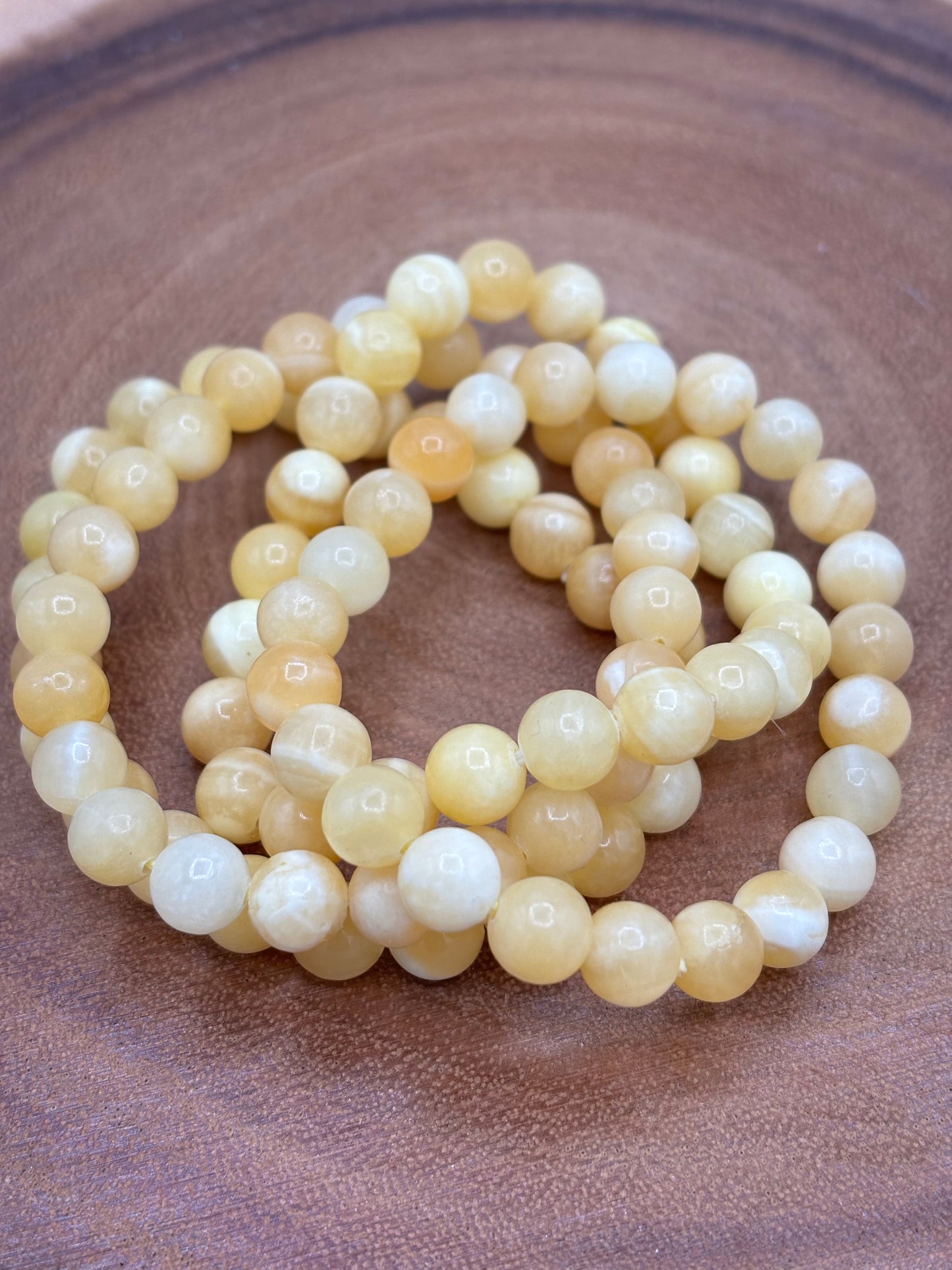 Yellow Calcite Bracelet