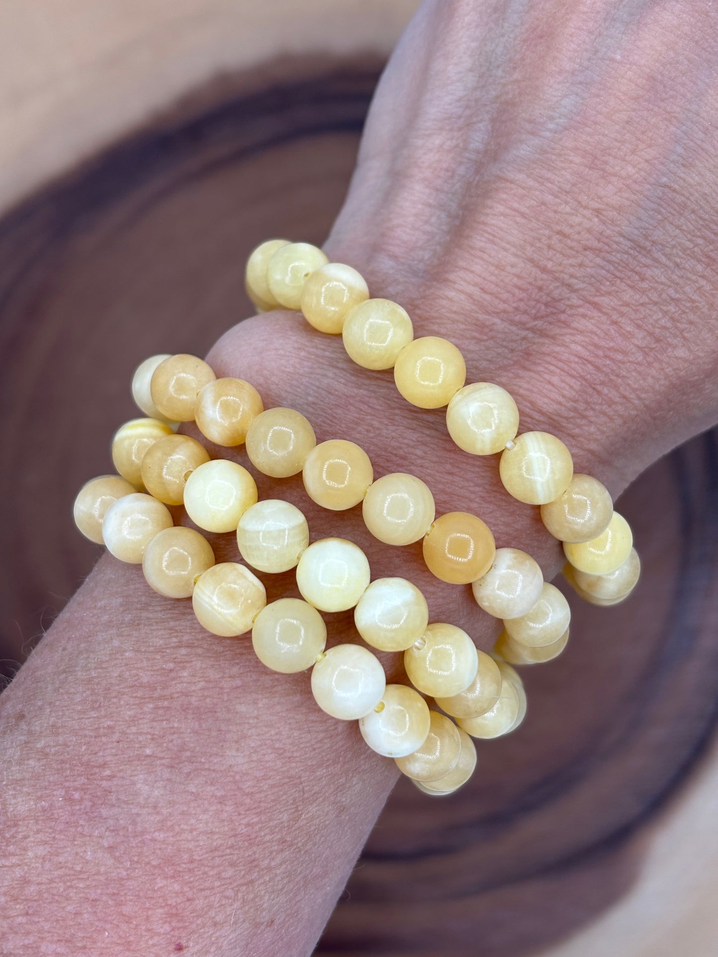 Yellow Calcite Bracelet