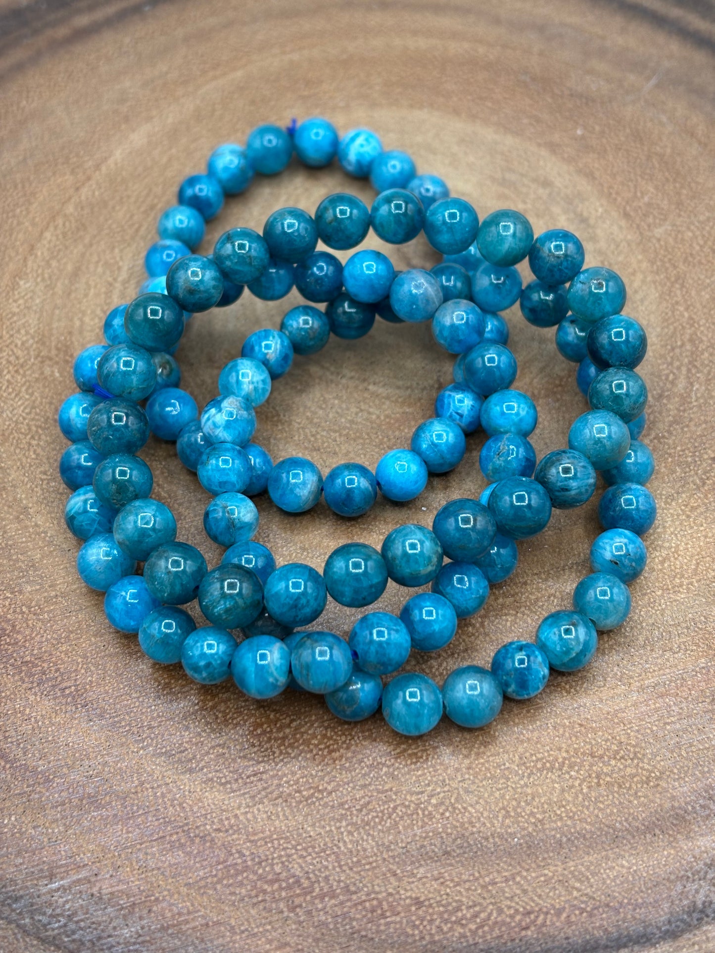 Blue Apatite Bracelet