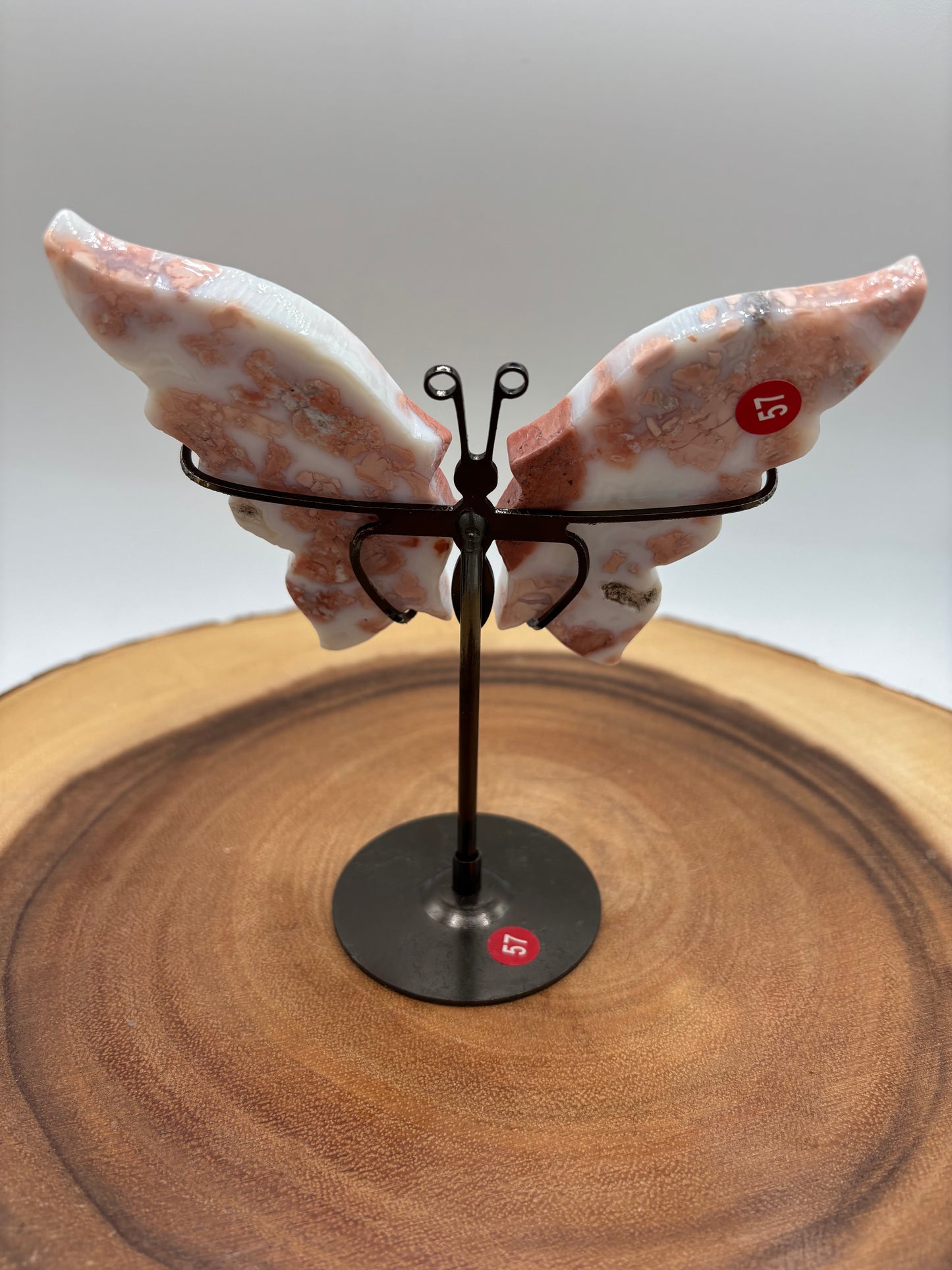 Cotton Candy Agate Wings