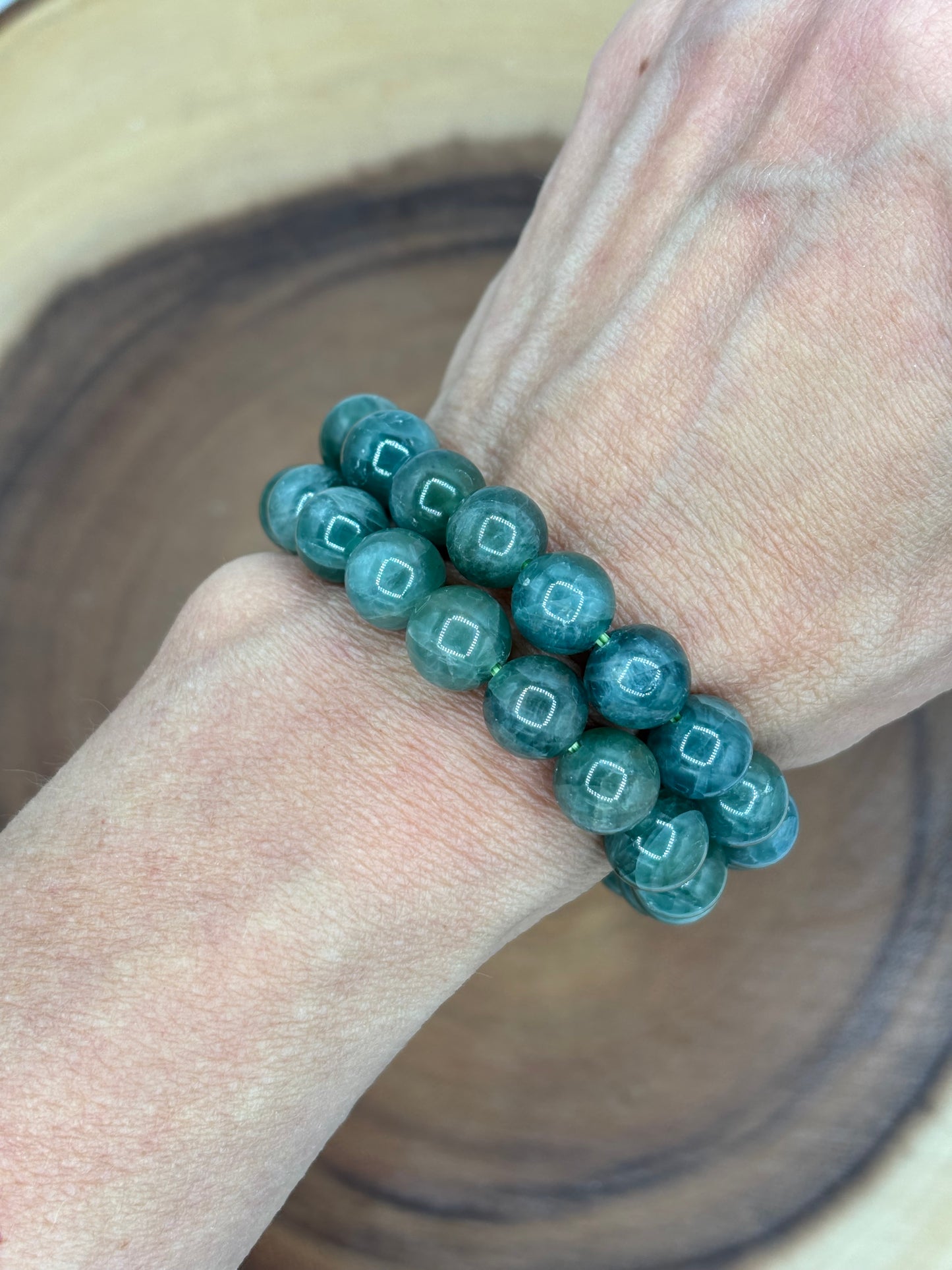 Green Apatite Bracelet