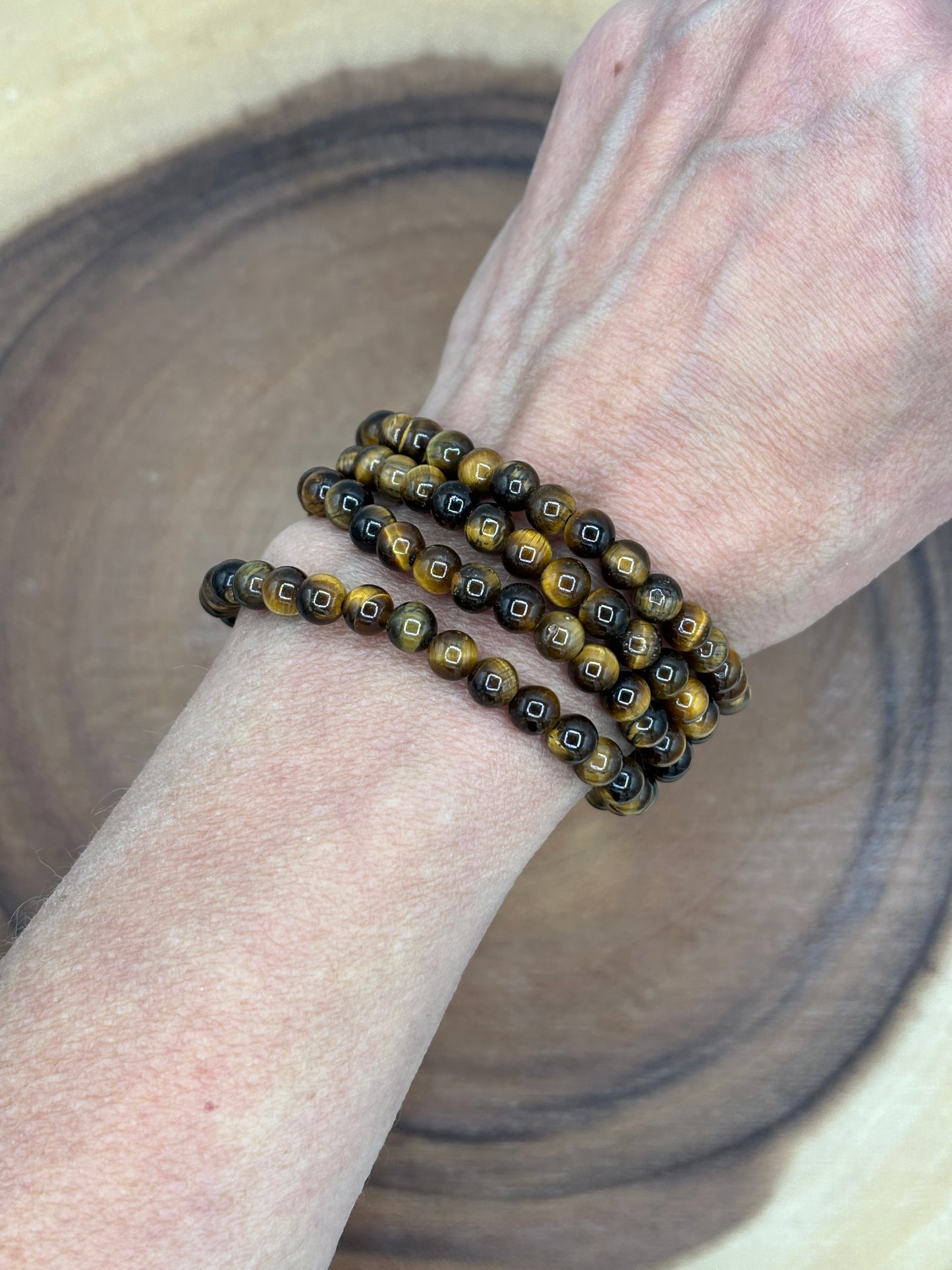 Yellow Tiger Eye Bracelet