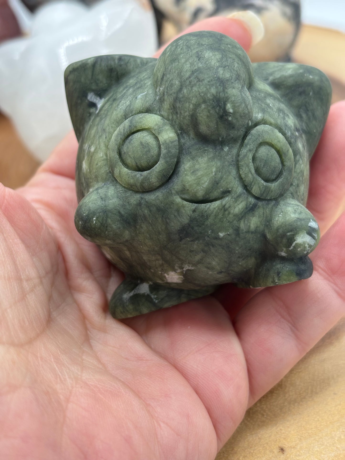 Jiggle Type Game Character Carving