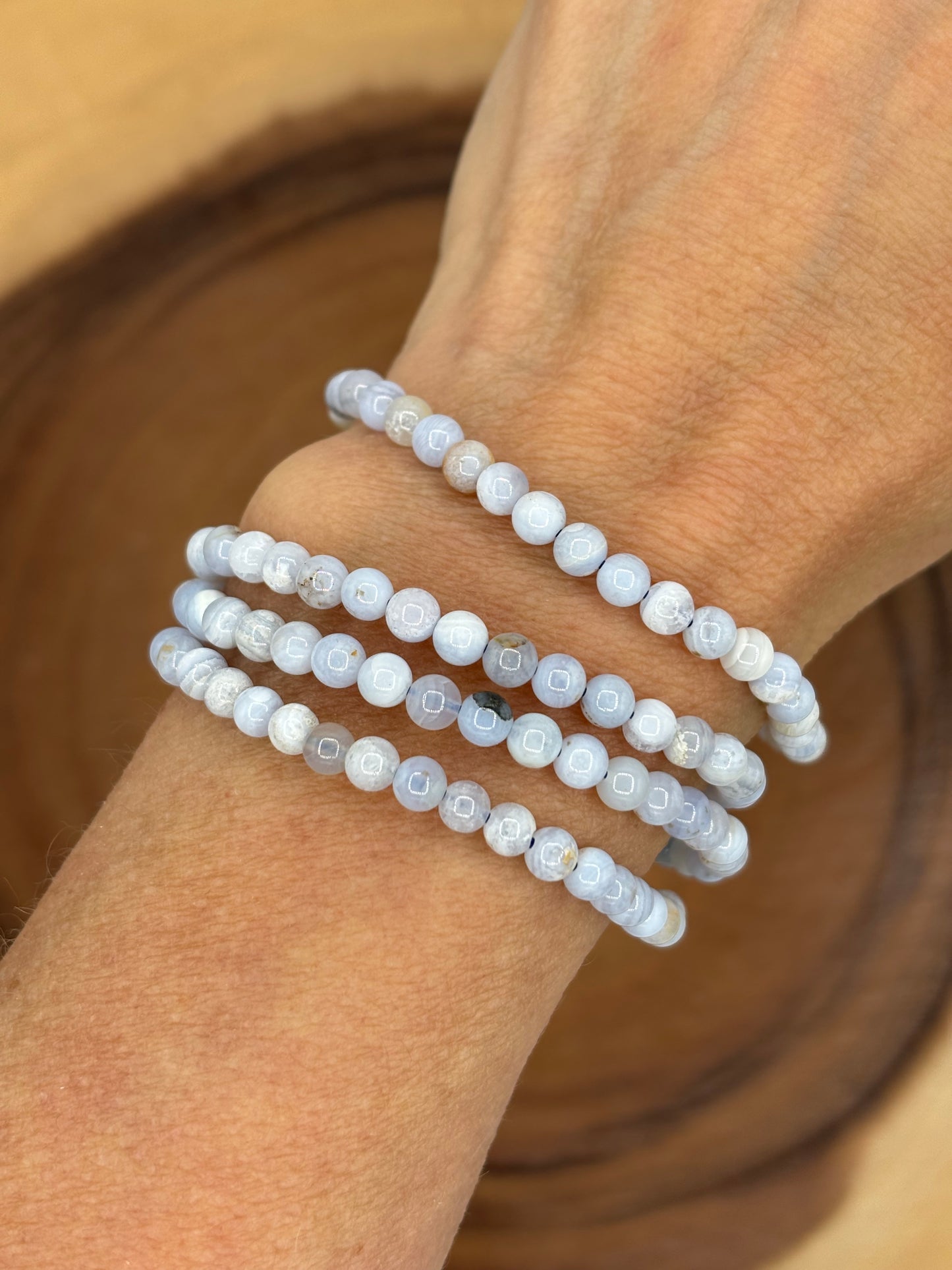 Blue Lace Agate Bracelet