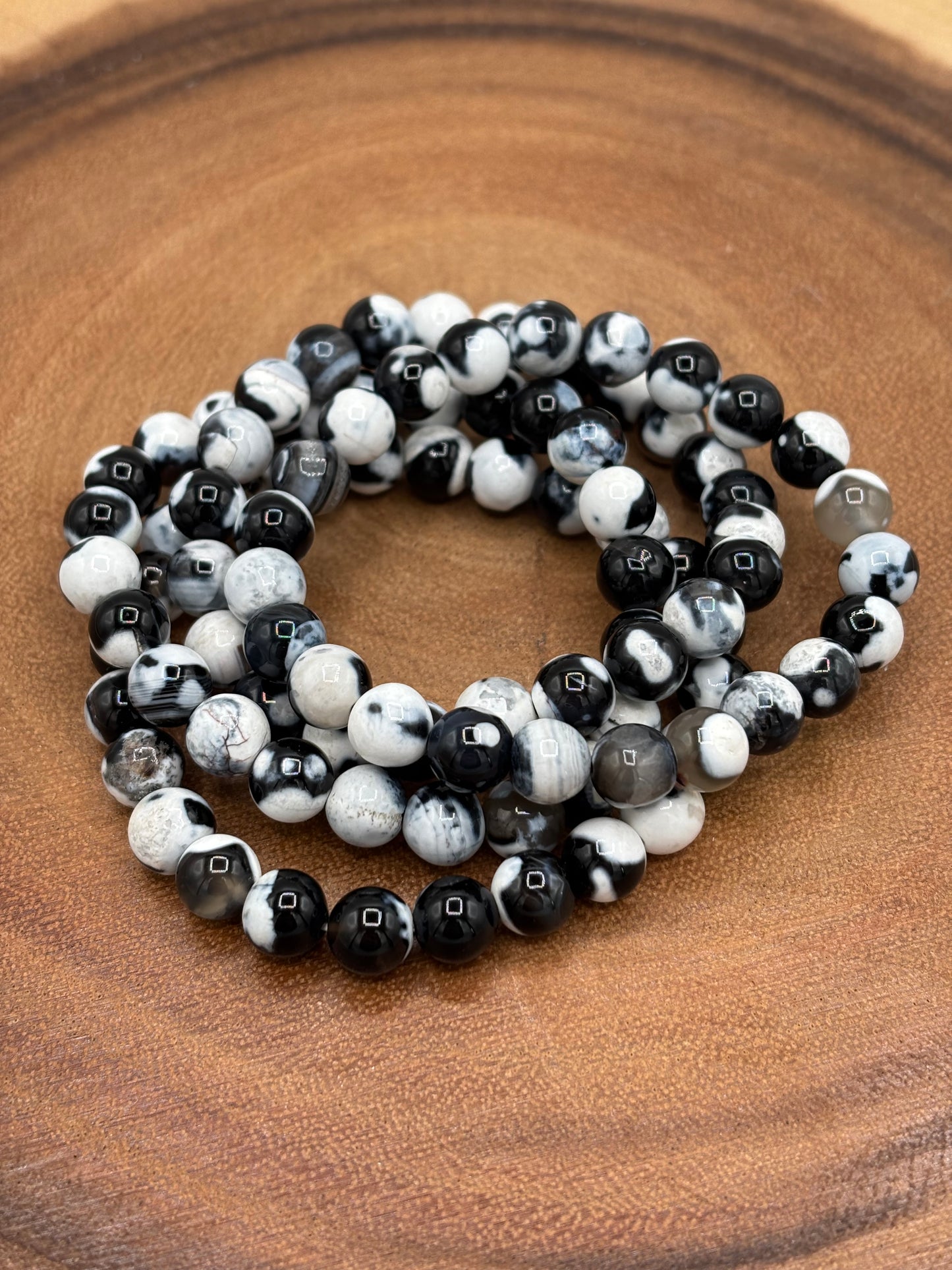 Orca Agate Bracelet