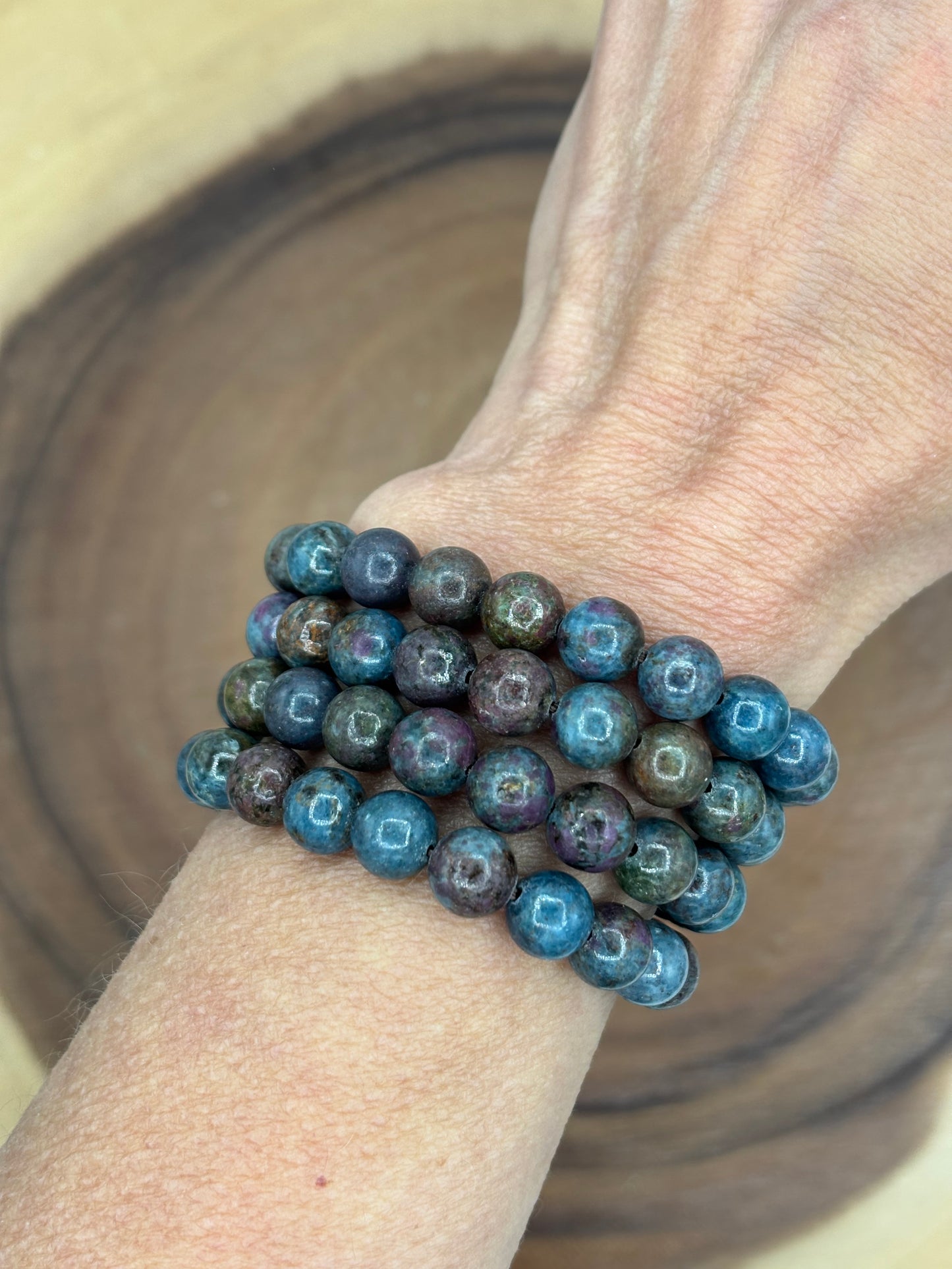 Ruby Kyanite Bracelet