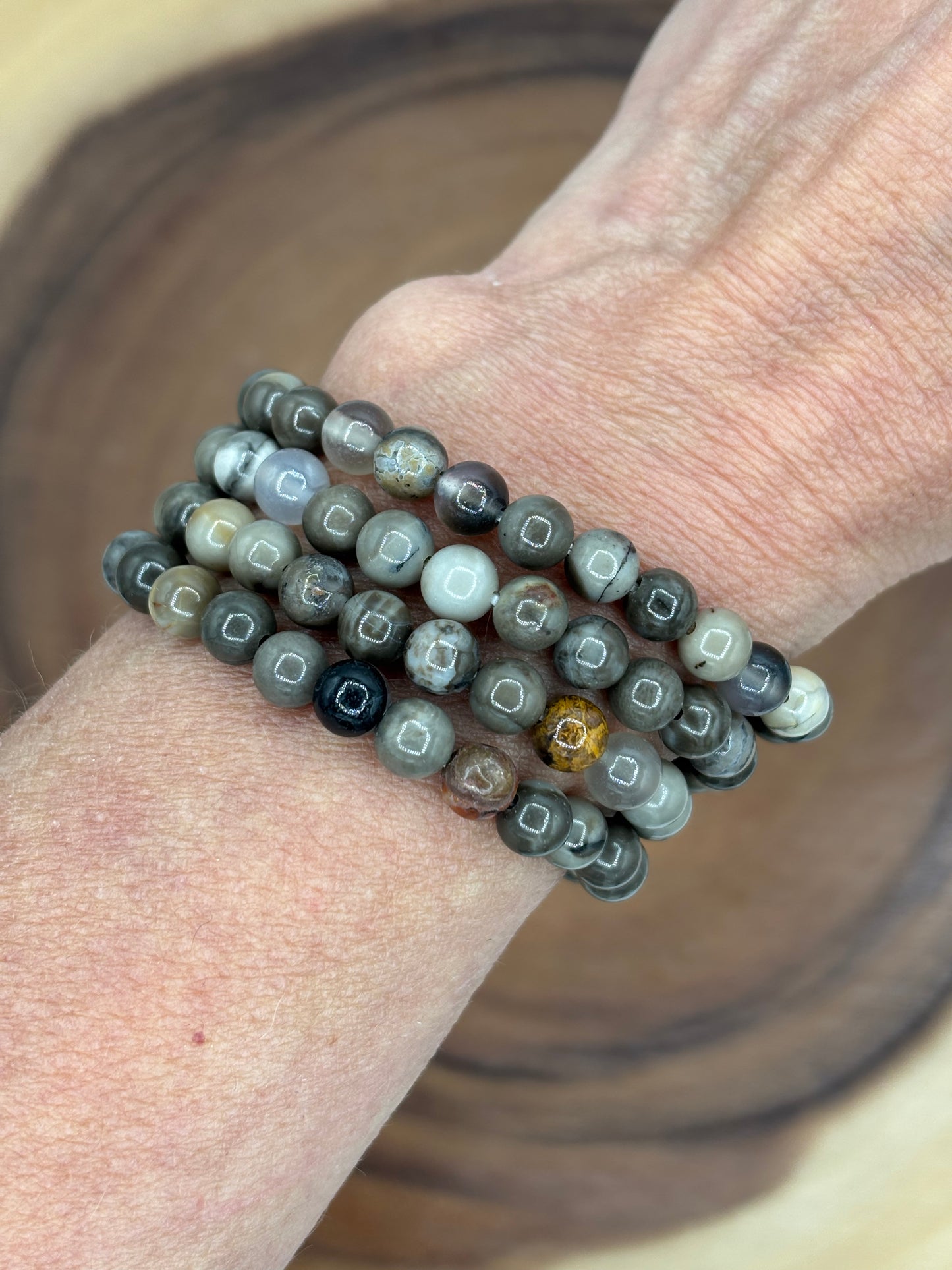 Volcano Agate Bracelet