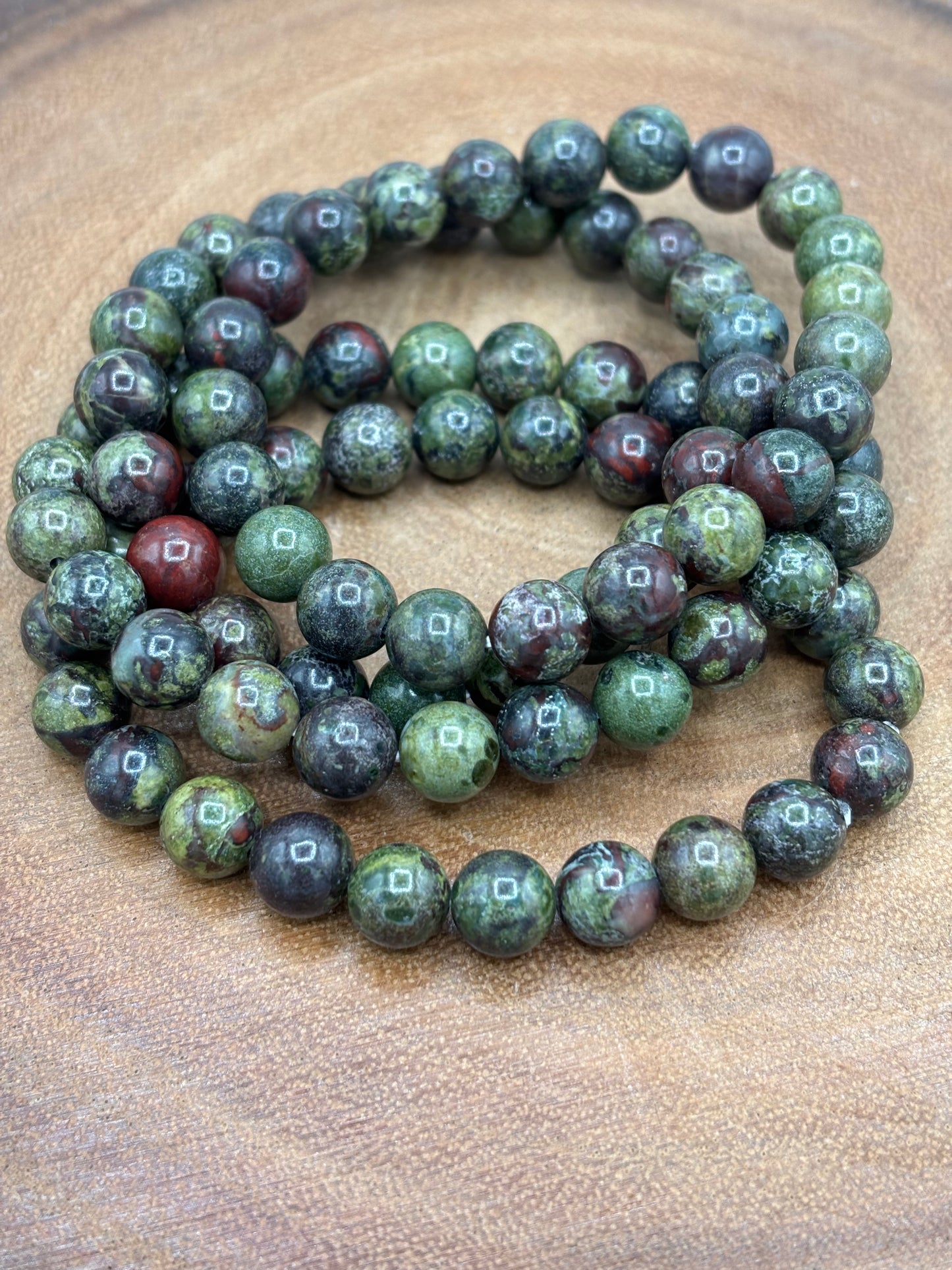 Dragon Blood Jasper Bracelet