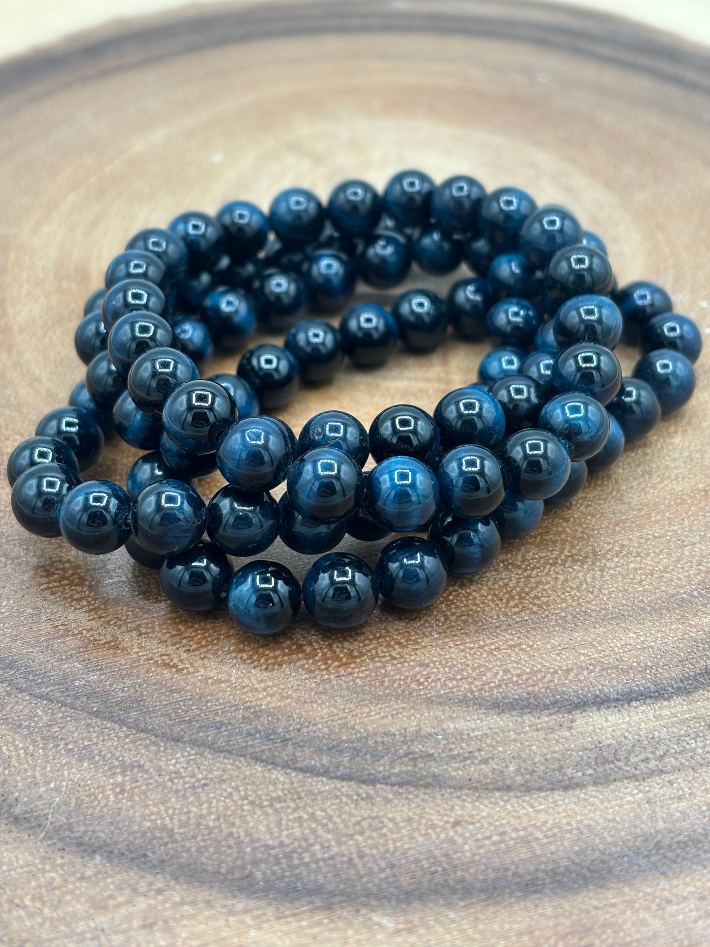 Blue Tiger Eye Bracelet