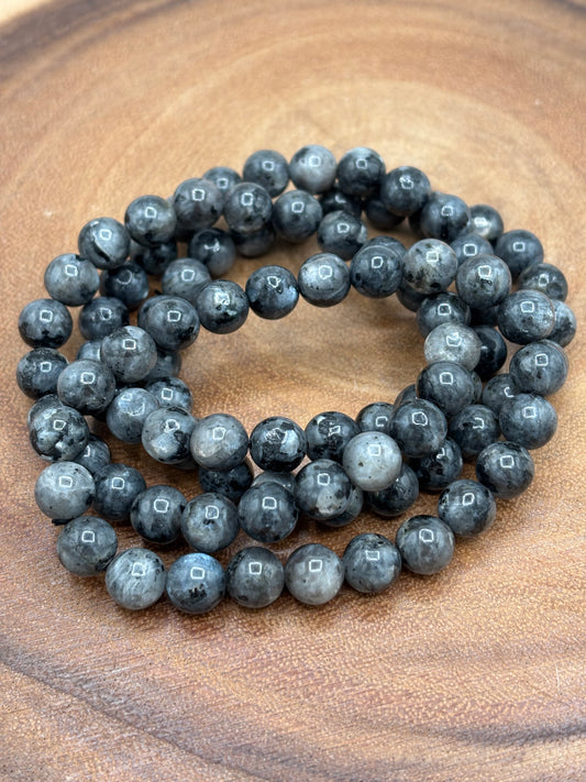 Larvakite bracelet