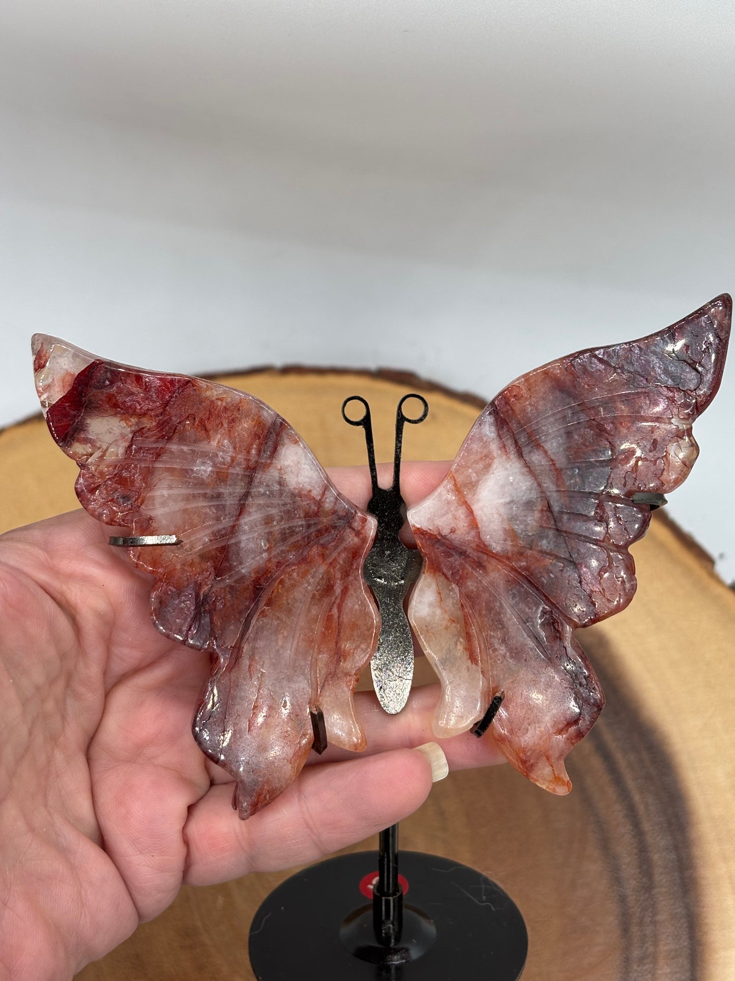 Fire Quartz Butterfly Wings