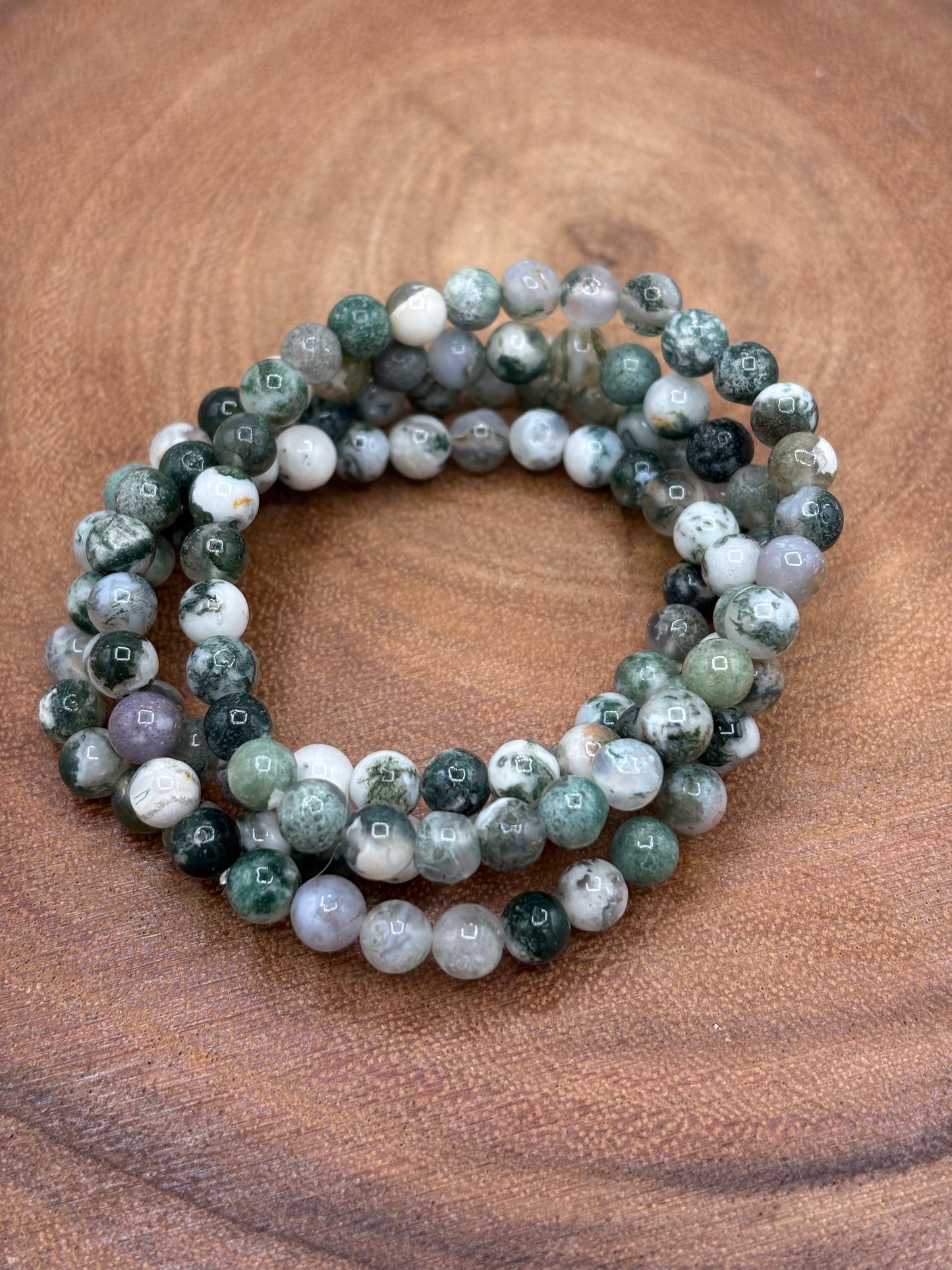 Moss Agate Bracelet