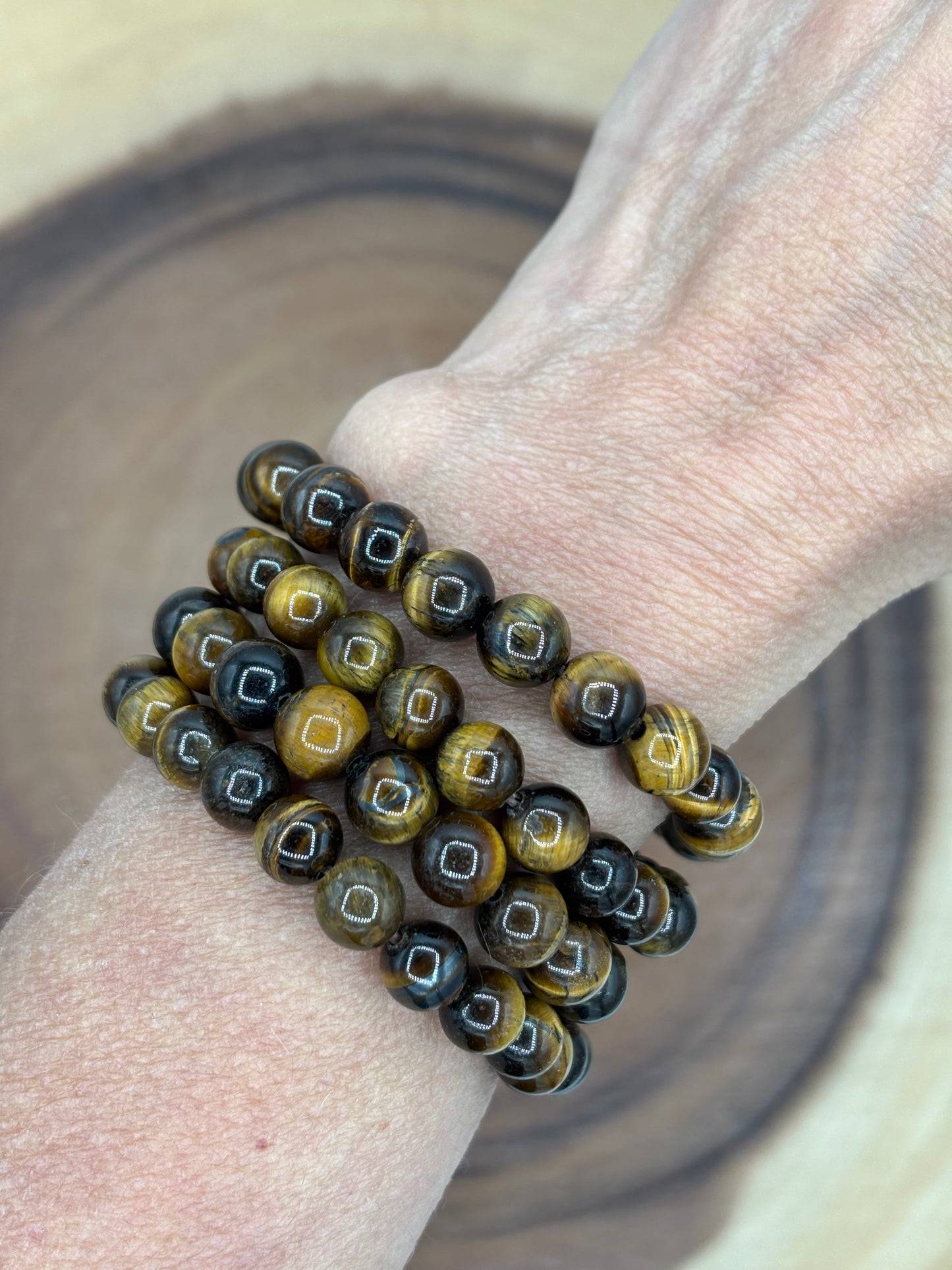Yellow Tiger Eye Bracelet