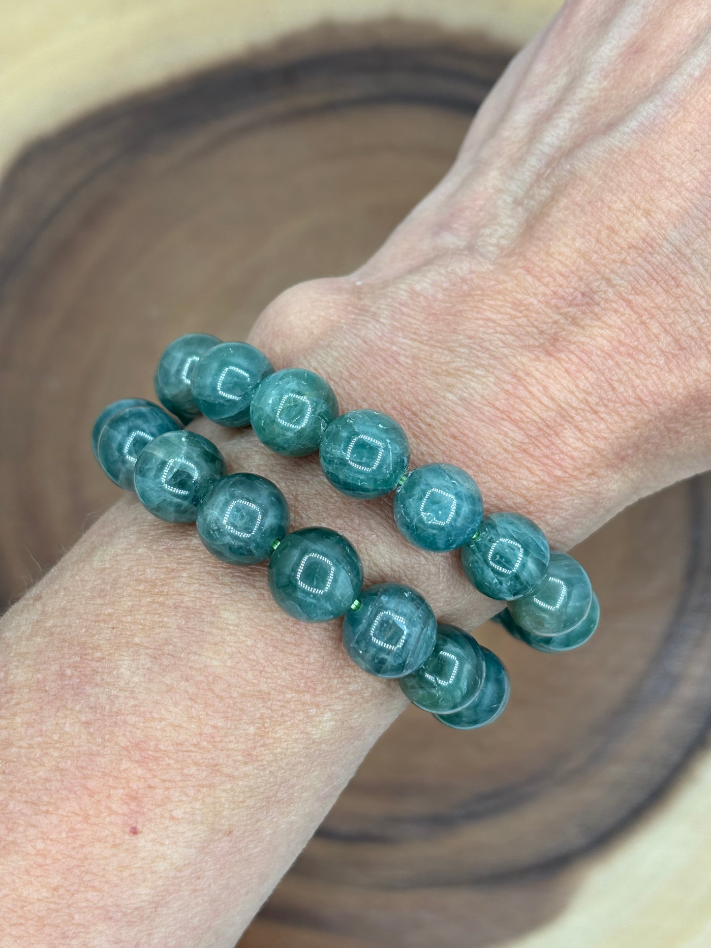 Green Apatite Bracelet