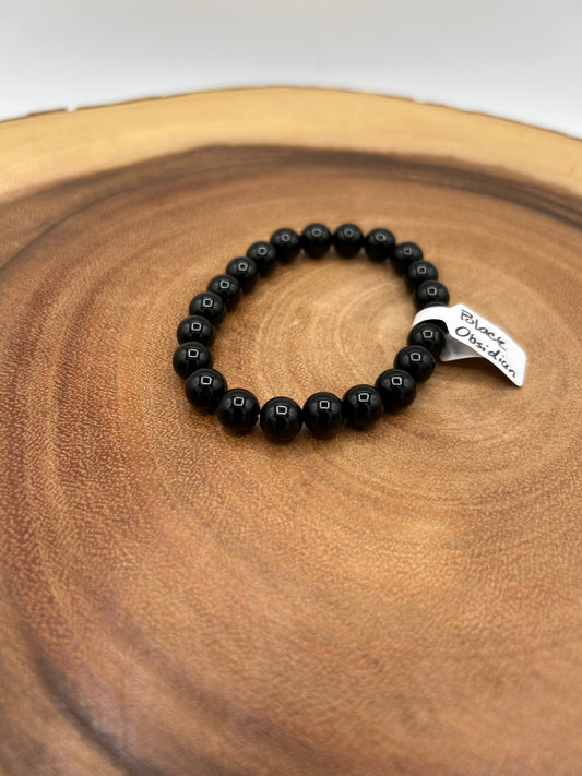 Black Obsidian Bracelet