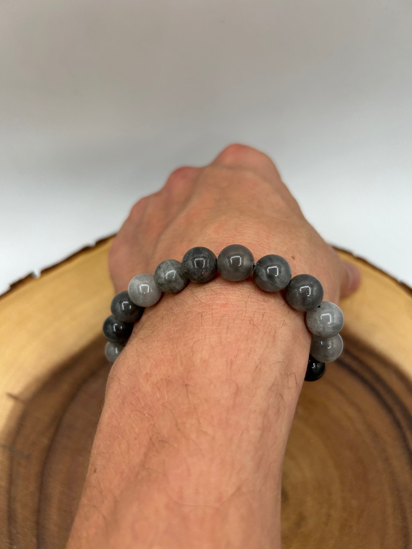 Gray Quartz Bracelet