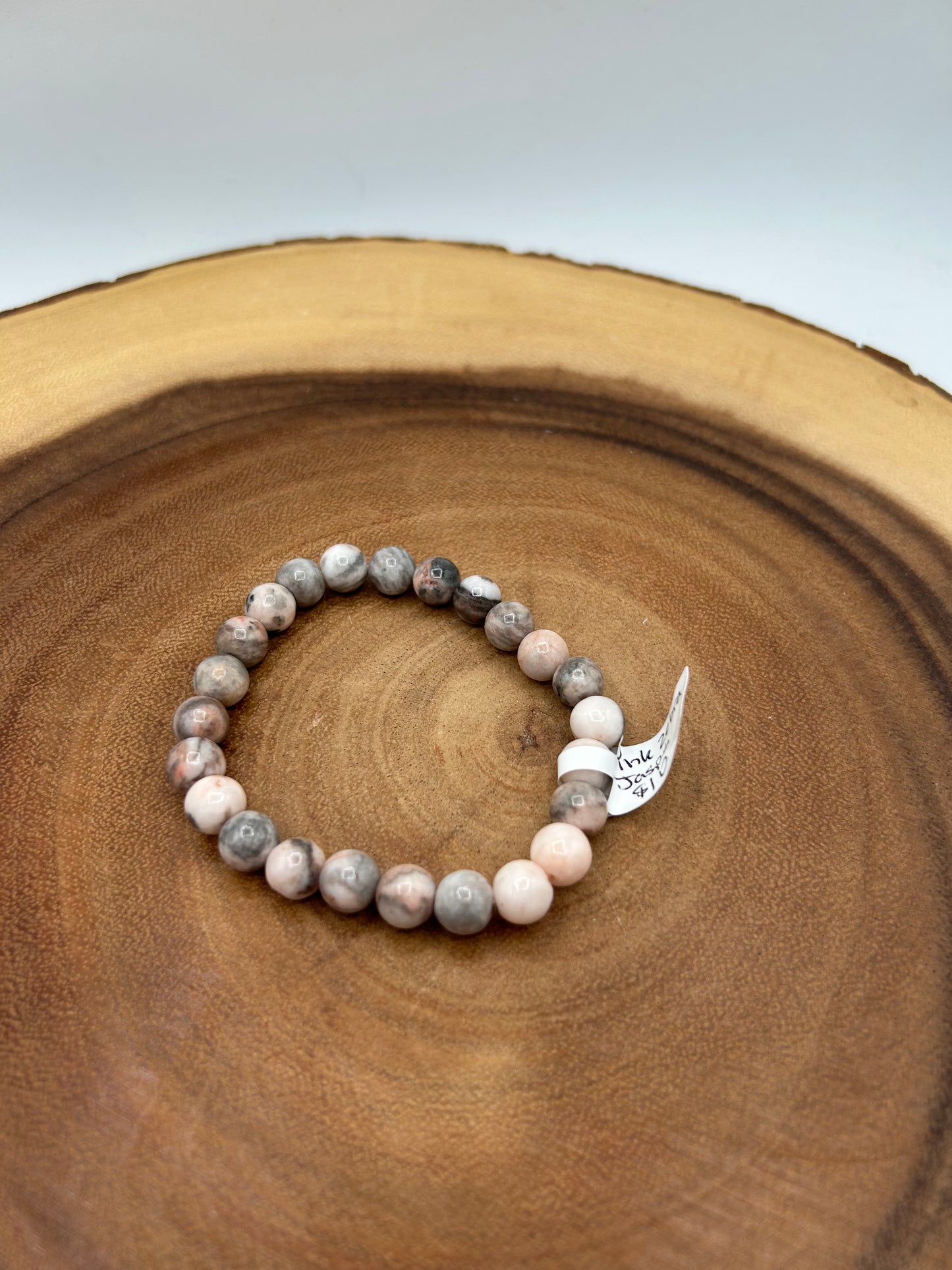 Pink Zebra Jasper Bracelet