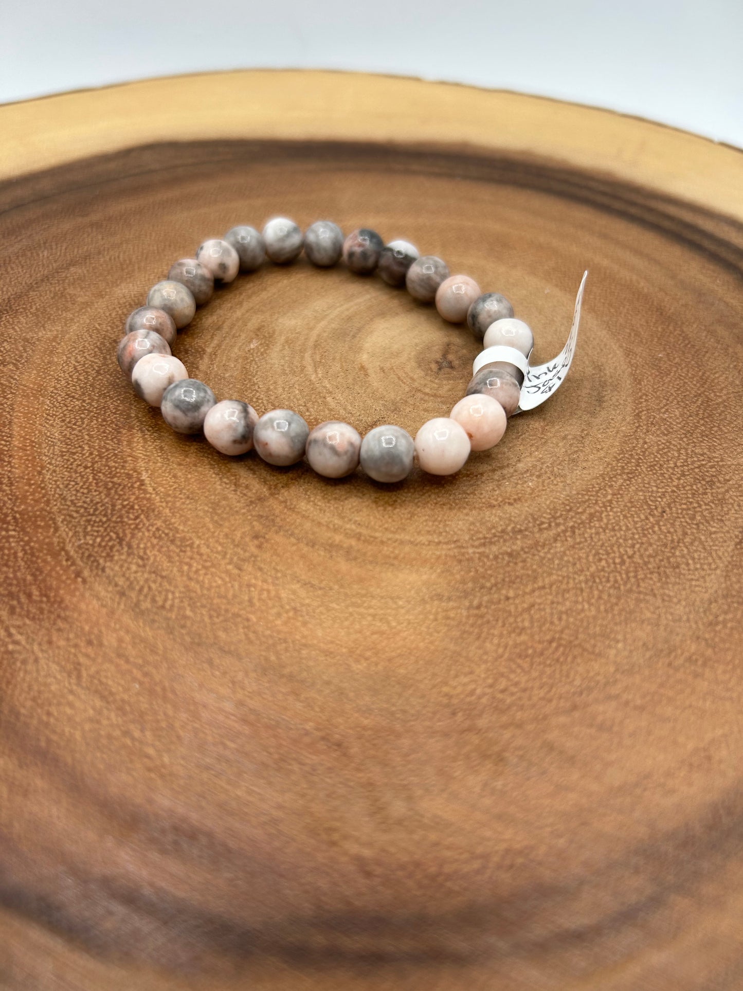 Pink Zebra Jasper Bracelet